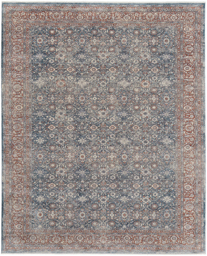 The Rug Corner Feizy Marquette Transitional Oriental - Blue/Red