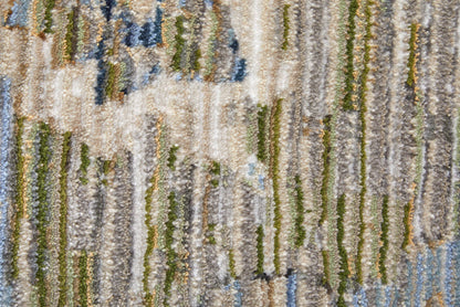 The Rug Corner Feizy Melrose Traditional Floral & Botanical - Green/Ivory/Blue