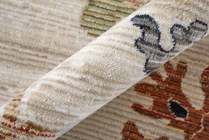 The Rug Corner Feizy Melrose Transitional Floral & Botanical - Ivory/Red/Blue