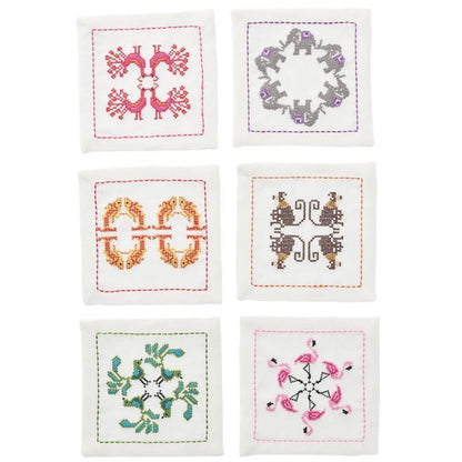 Menagerie Cocktail Napkins Set - Maisonette Shop