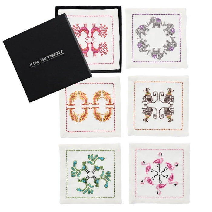Menagerie Cocktail Napkins Set - Maisonette Shop