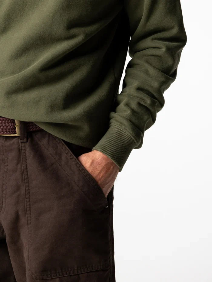 Men's Coho Sweatshirt in Timber Green - FINISTERRE
