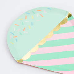 Meri Meri Ice Cream Shaped Plates