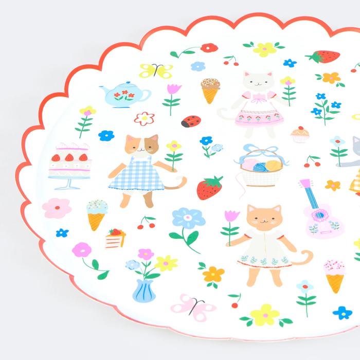 Meri Meri Kitten Club Dinner Plates