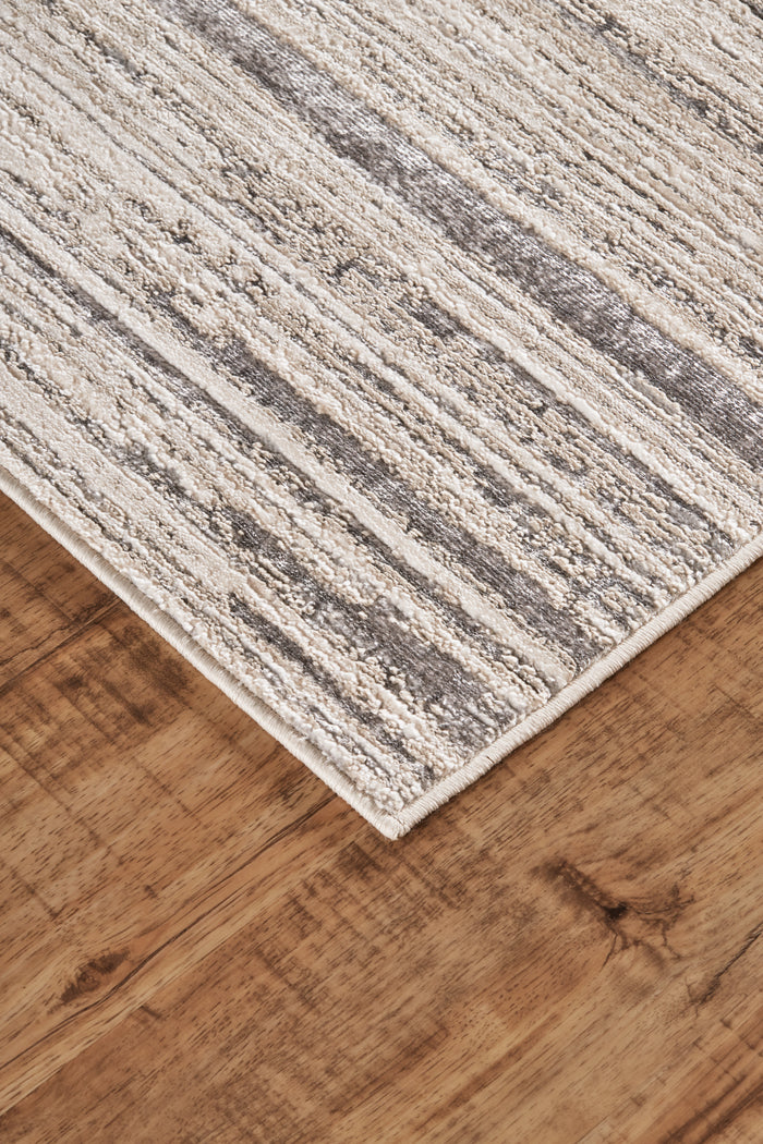 The Rug Corner Feizy Micah Modern Abstract - Black/Gray