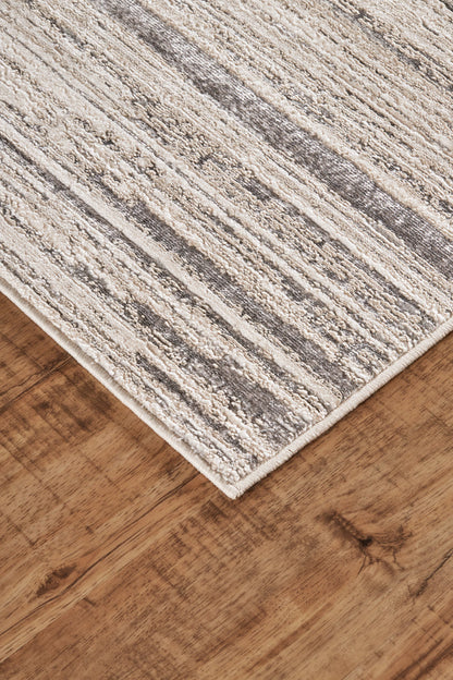 The Rug Corner Feizy Micah Modern Abstract - Black/Gray