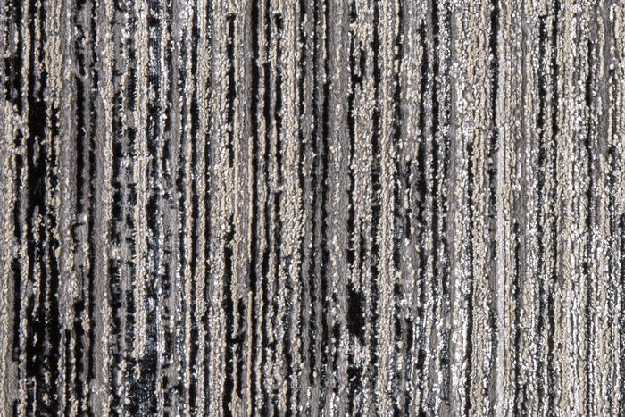 The Rug Corner Feizy Micah Modern Abstract - Black/Gray