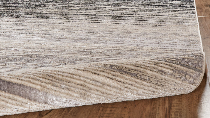 The Rug Corner Feizy Micah Modern Abstract - Black/Gray
