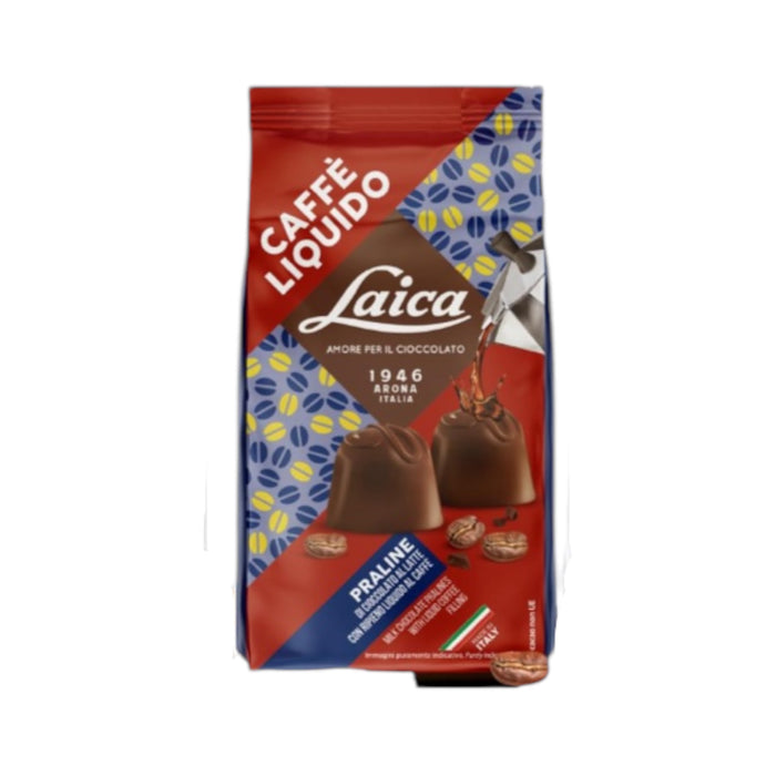 Milk Chocolate Pralines With Liquid Coffee Filling By Laica