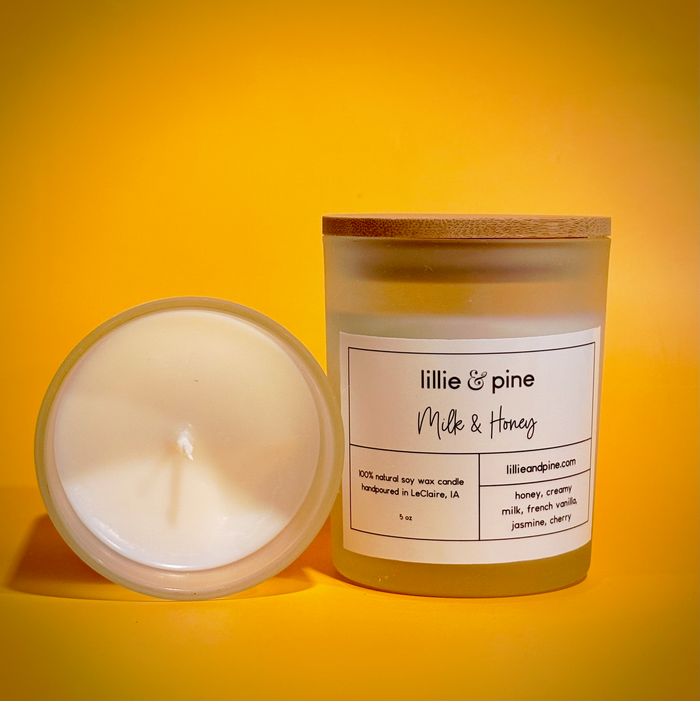 Milk & Honey Soy Candle - NEW!