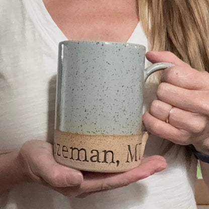 Mug - Bozeman - Big Sky Blue
