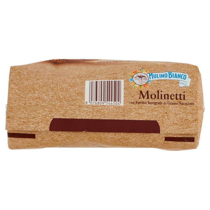 Mulino Bianco: "Molinetti" Shortbread cookies with flour buckwheat and brown sugar - 28.21 Oz (800g) [ Italian Import ]