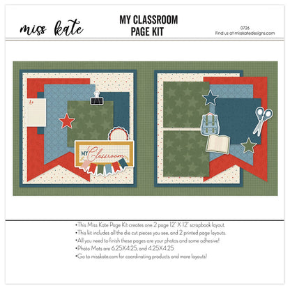 My Classroom - Page Kit