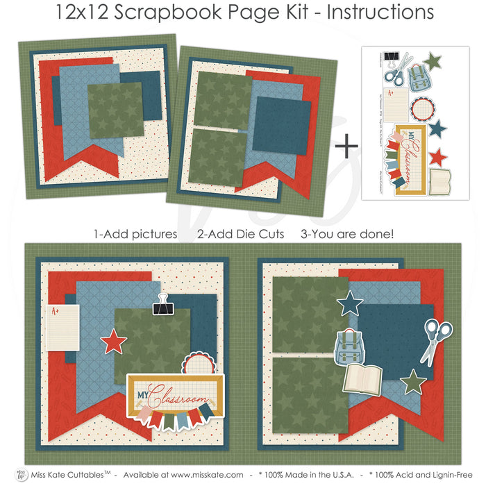 My Classroom - Page Kit