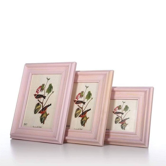 Natural Pink Photo Frame - Rustic Home Decor
