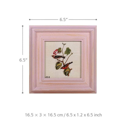 Natural Pink Photo Frame - Rustic Home Decor