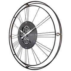 NeXtime - Roman Gear Clock XXL Wall Clock - Time for a Clock