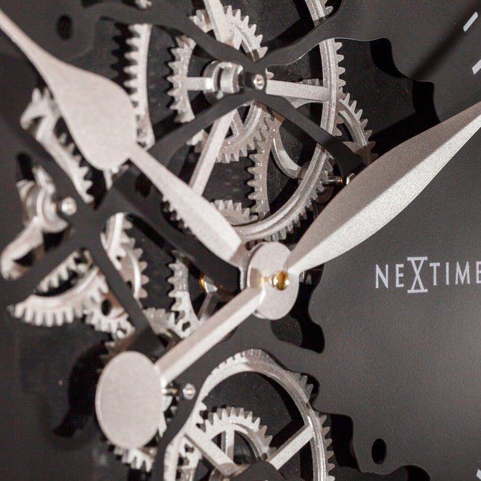 NeXtime - Roman Gear Clock XXL Wall Clock - Time for a Clock
