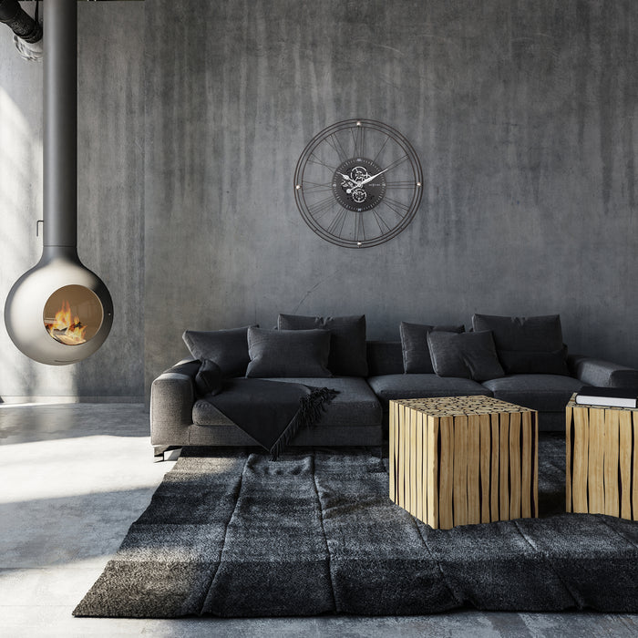 NeXtime - Roman Gear Clock XXL Wall Clock - Time for a Clock
