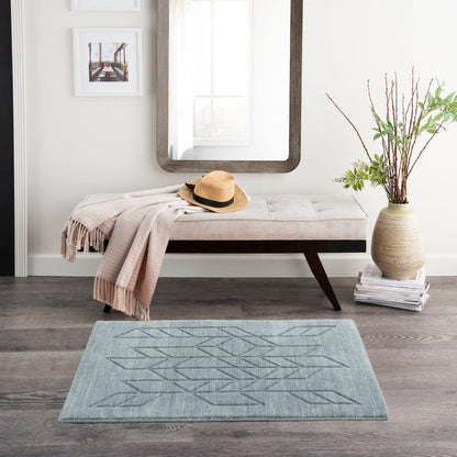 The Rug Corner Nourison Home Nourison Home - Alessia Blue Area Rug ALE01