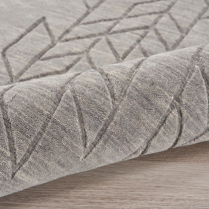 The Rug Corner Nourison Home Alessia ALE01 GREY Area Rugs