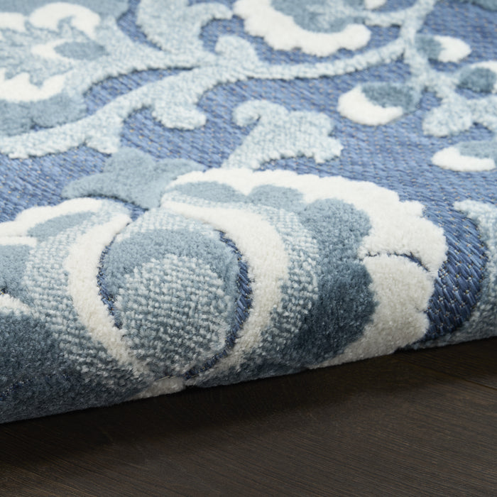 The Rug Corner Nourison Home Nourison Home - Aloha Blue Area Rug ALH17