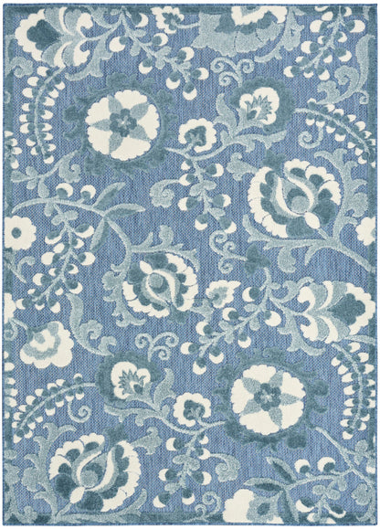 The Rug Corner Nourison Home Nourison Home - Aloha Blue Area Rug ALH17