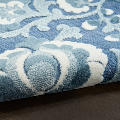 The Rug Corner Nourison Home Nourison Home - Aloha Blue Area Rug ALH17