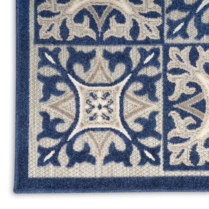 The Rug Corner Nourison Home Aloha ALH34 BLUE Area Rugs