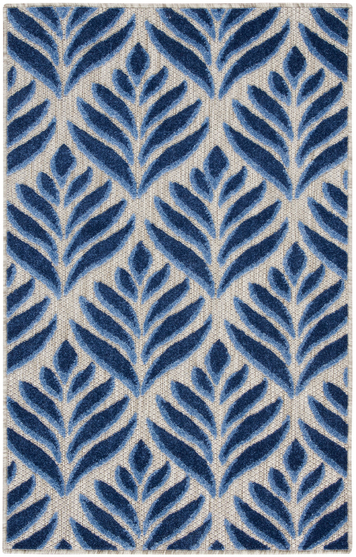 The Rug Corner Nourison Home Aloha ALH35 BLUE Area Rugs