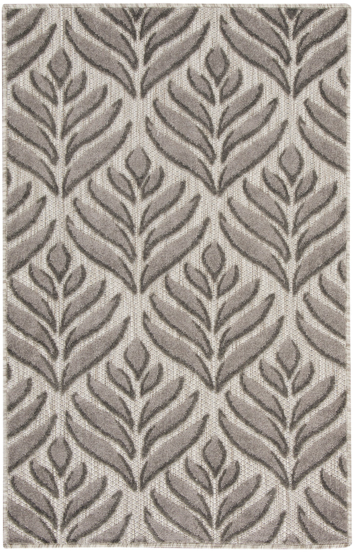 The Rug Corner Nourison Home Nourison Home - Aloha Charcoal Area Rug ALH35
