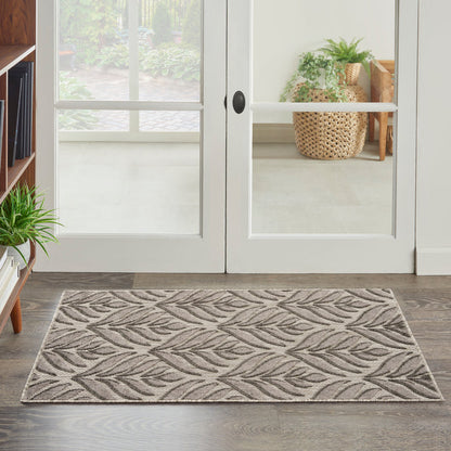 The Rug Corner Nourison Home Nourison Home - Aloha Charcoal Area Rug ALH35