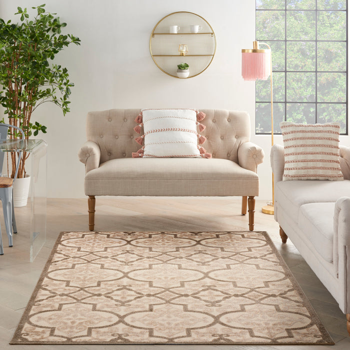 The Rug Corner Nourison Home Aloha ALH14 CRM Area Rugs