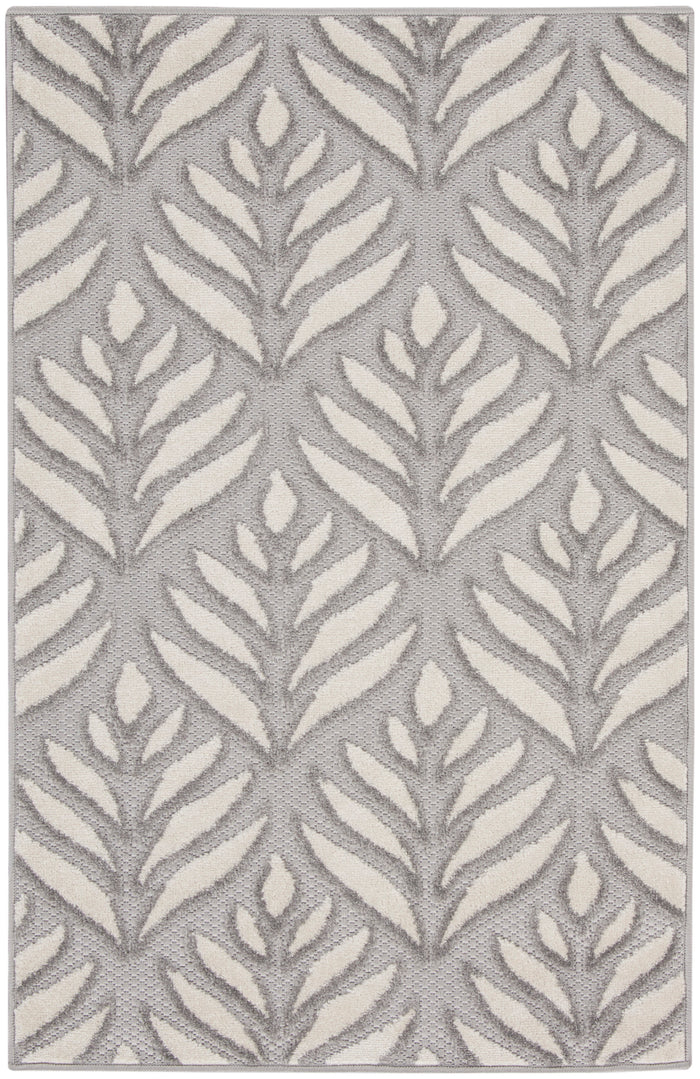The Rug Corner Nourison Home Aloha ALH35 GREY Area Rugs