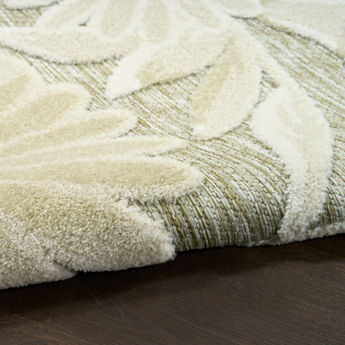 The Rug Corner Nourison Home Nourison Home - Aloha Ivory/Sage Area Rug ALH33