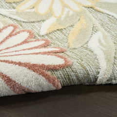 The Rug Corner Nourison Home Nourison Home - Aloha Sage/Rose Area Rug ALH33