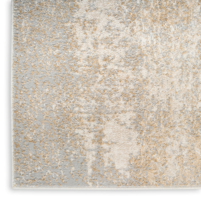 The Rug Corner Nourison Home Ambiance AMI03 IVSIL Area Rugs