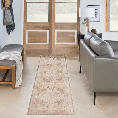 The Rug Corner Nourison Home Nourison Home - Astra Machine Washable Beige Area Rug ASW11