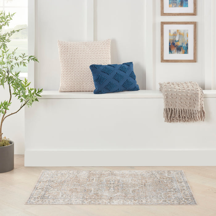 The Rug Corner Nourison Home Nourison Home - Astra Machine Washable Beige Area Rug ASW12