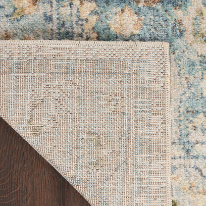 The Rug Corner Nourison Home Nourison Home - Astra Machine Washable Beige/Blue Area Rug ASW12