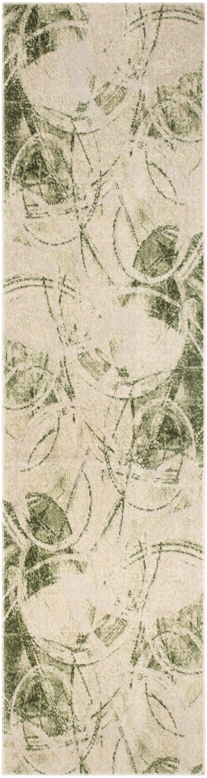 The Rug Corner Nourison Home Nourison Home - Astra Machine Washable Beige/Green Area Rug ASW14