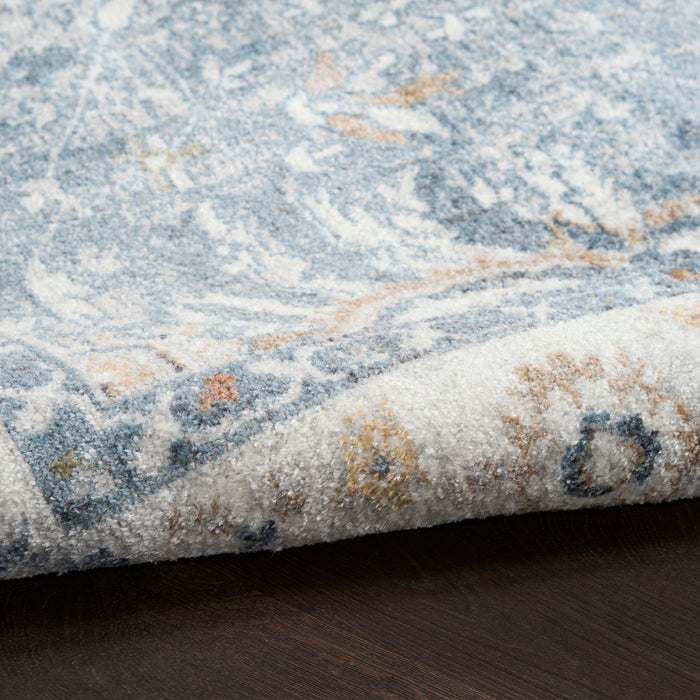 The Rug Corner Nourison Home Nourison Home - Astra Machine Washable Blue Area Rug ASW20