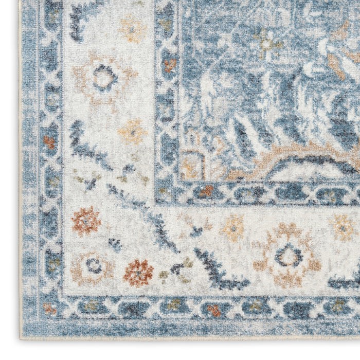 The Rug Corner Nourison Home Nourison Home - Astra Machine Washable Blue Area Rug ASW20