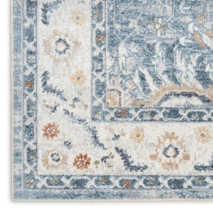 The Rug Corner Nourison Home Nourison Home - Astra Machine Washable Blue Area Rug ASW20