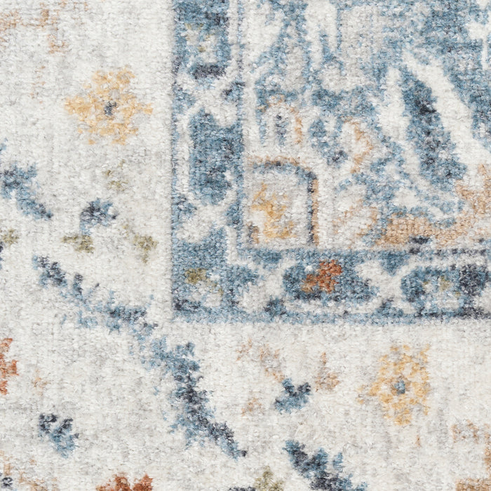The Rug Corner Nourison Home Nourison Home - Astra Machine Washable Blue Area Rug ASW20