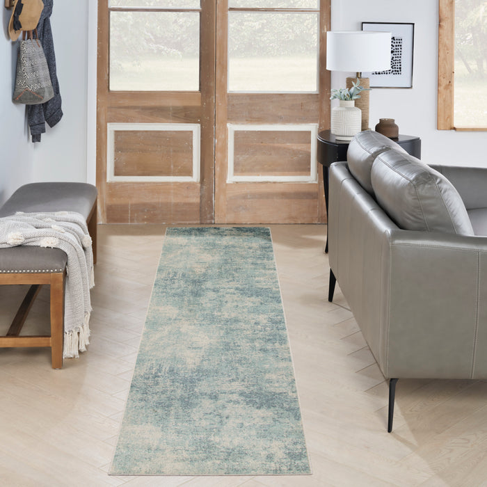 The Rug Corner Nourison Home Astra Machine Washable ASW07 BLUIV Area Rugs