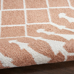 The Rug Corner Nourison Home Astra Machine Washable ASW10 COPPR Area Rugs