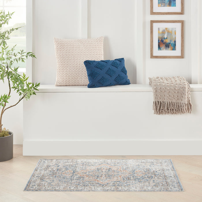 The Rug Corner Nourison Home Nourison Home - Astra Machine Washable Denim/Multi Area Rug ASW12