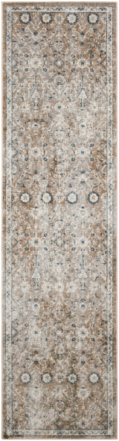 The Rug Corner Nourison Home Nourison Home - Astra Machine Washable Gold/Green Area Rug ASW16