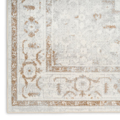 The Rug Corner Nourison Home Nourison Home - Astra Machine Washable Grey Area Rug ASW11